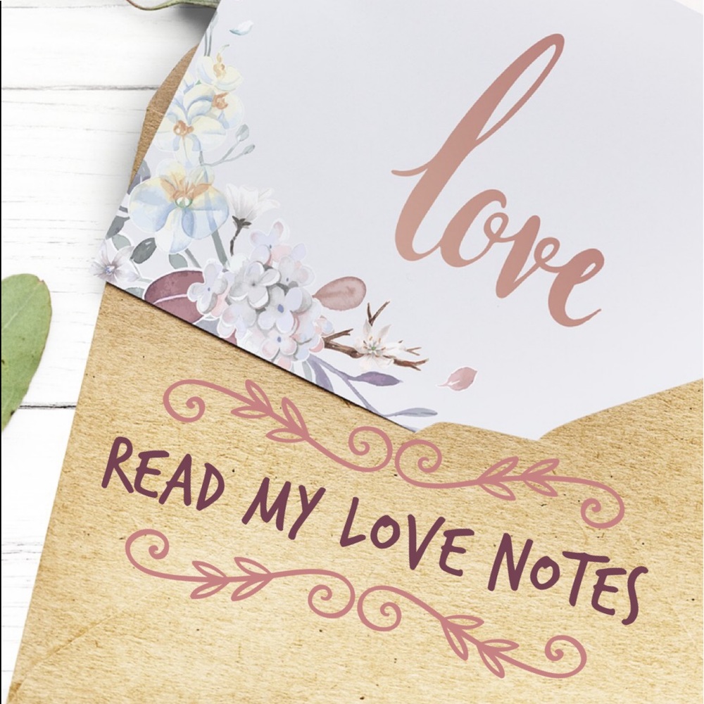 Love Notes make me smile😘